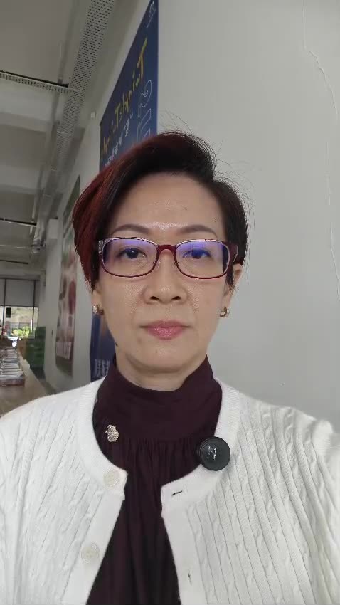Theresa Wong, certified corporate trainer in Kuala Lumpur, speaking to camera